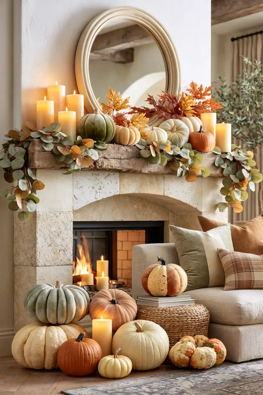 27 Cozy Fall Living Room Ideas For Warm Autumn Style