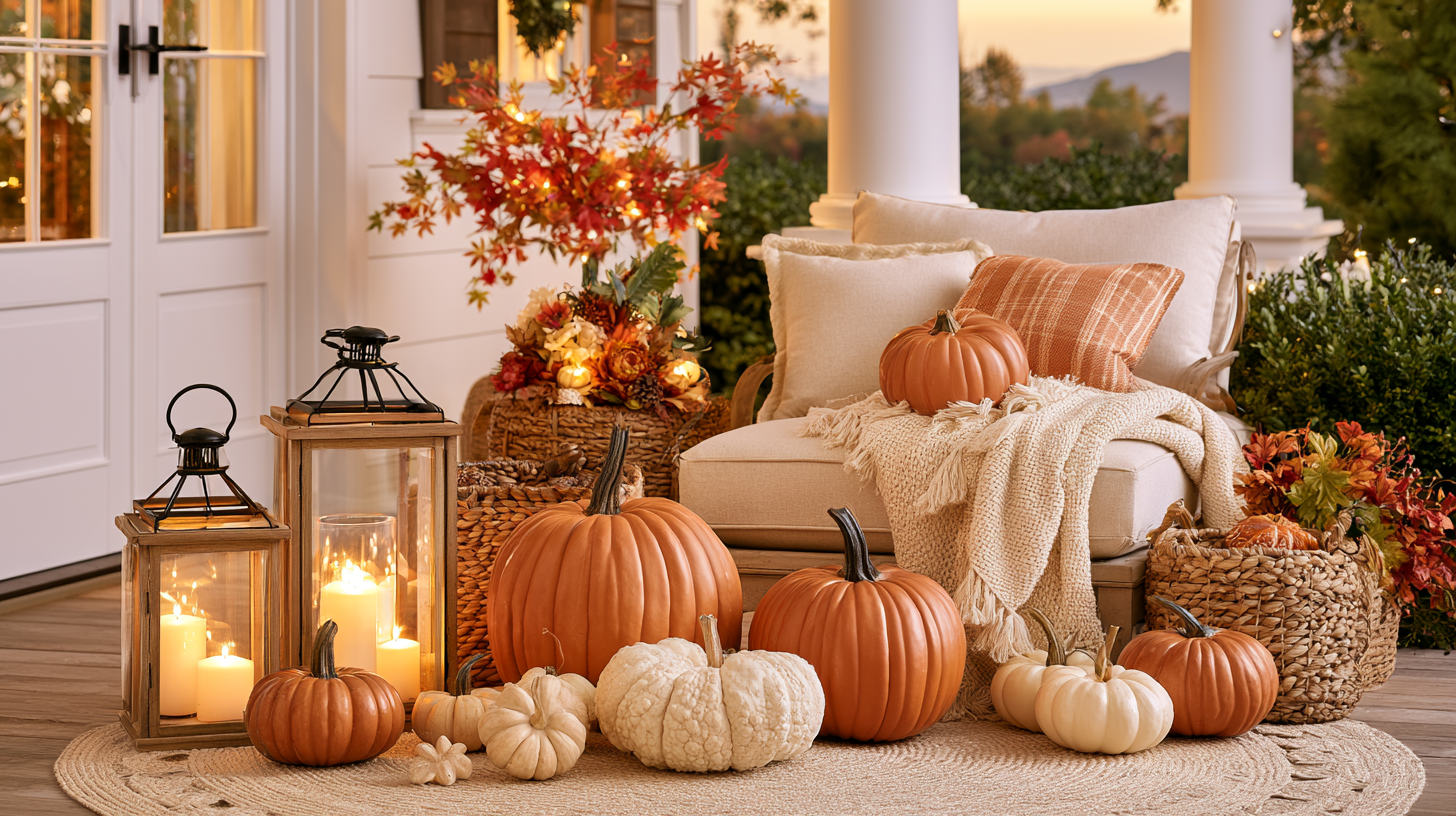 27 Beautiful Autumn Front Porch Decor Ideas