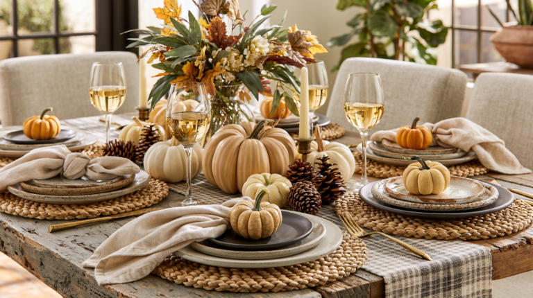 27 Fall Dining Table Decor Ideas For Cozy Seasonal Gatherings