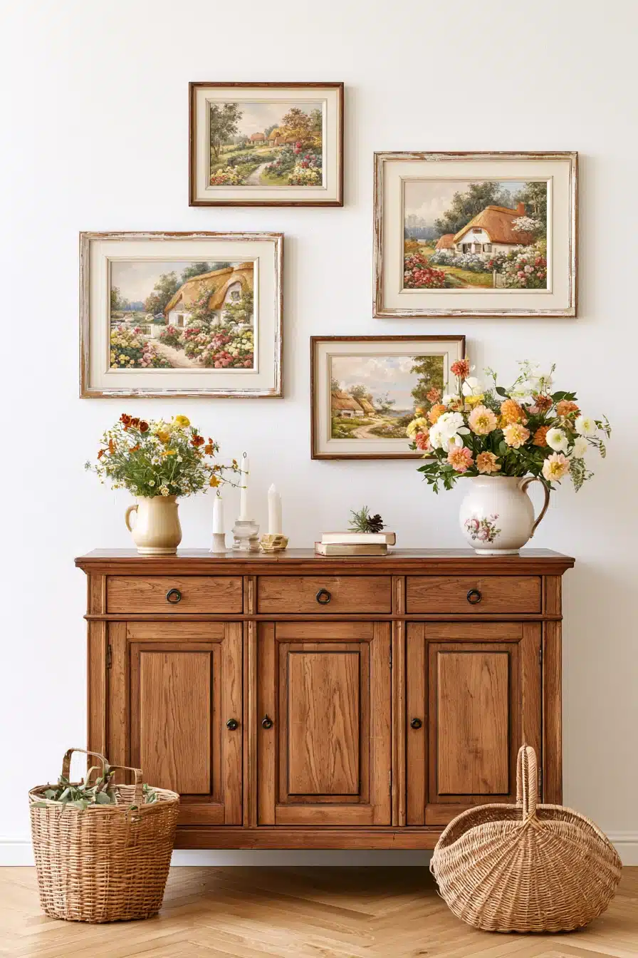27 Dreamy Cottagecore Wall Decor Ideas for a Charming Romantic Home