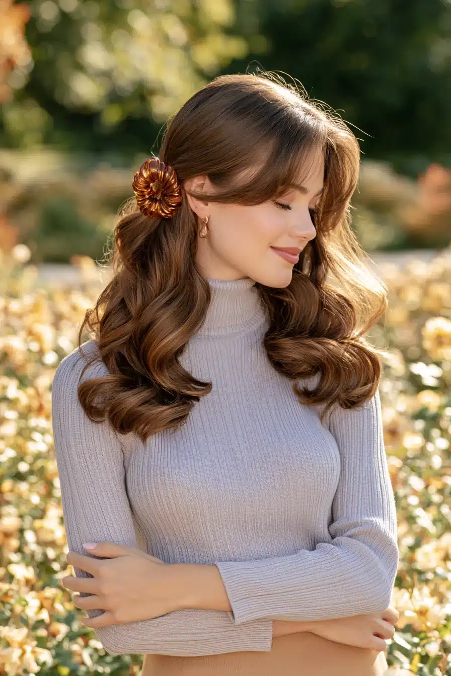 27 Cute Autumn Hairstyles for a Cozy Seasonal Look