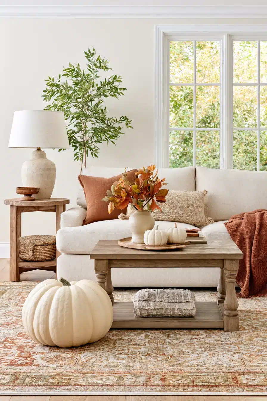 27 Cozy Fall Living Room Decor Ideas for a Warm Seasonal Home