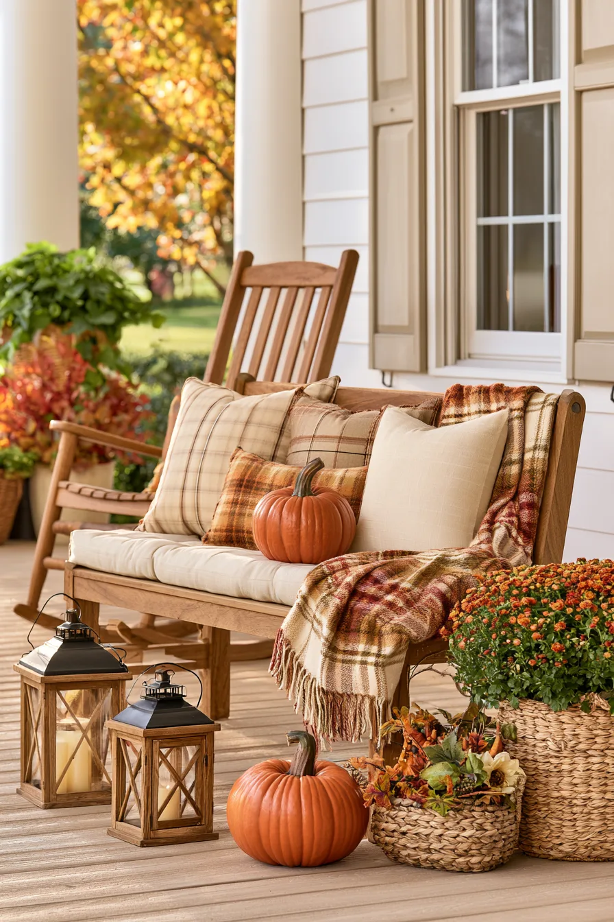 27 Outdoor Fall Decorations That Create a Warm Seasonal Welcome