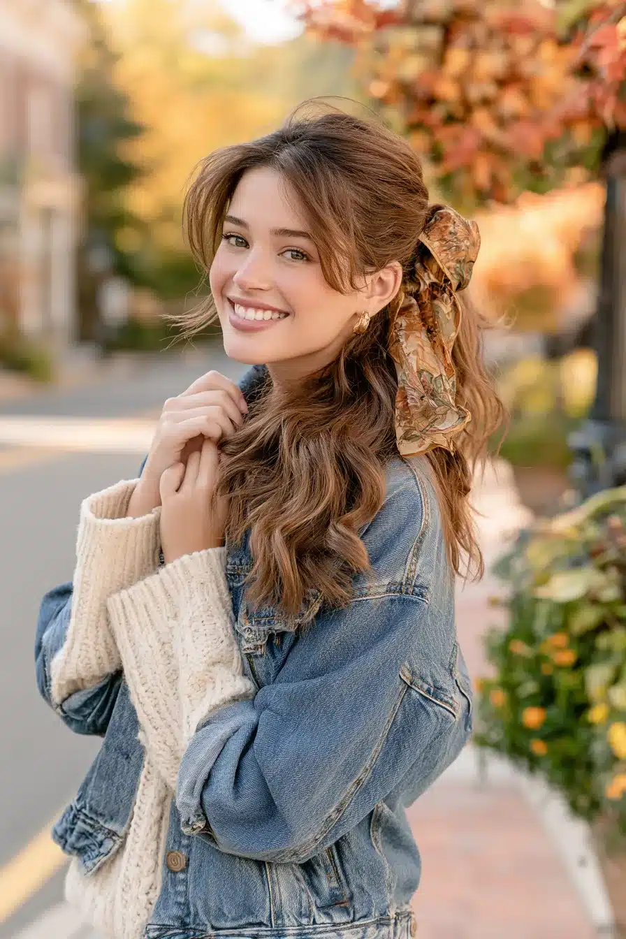 27 Beautiful Hairstyles for Autumn That Create a Cozy Seasonal Look