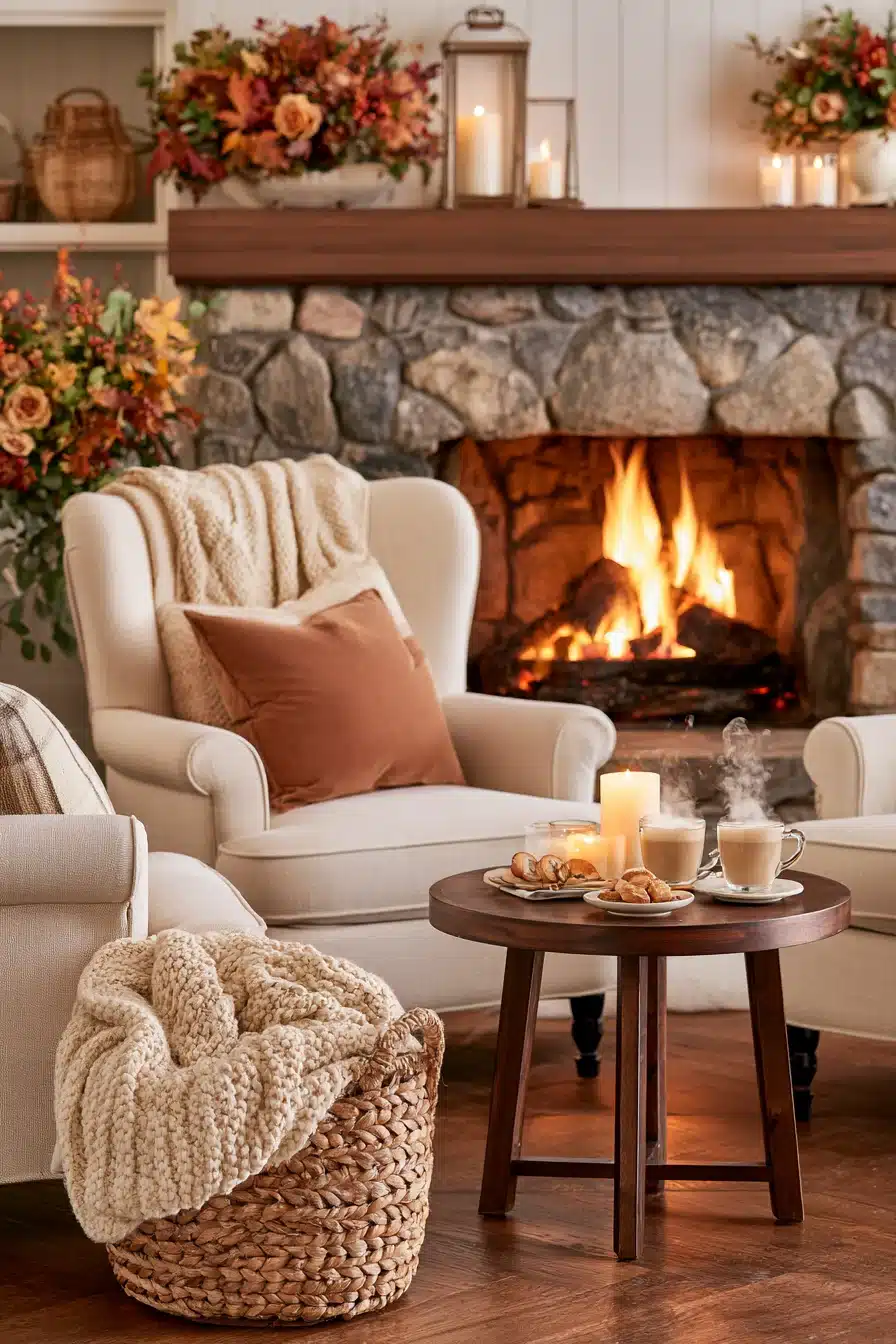 27 Cozy Fall Living Room Decor Ideas for a Warm Seasonal Home