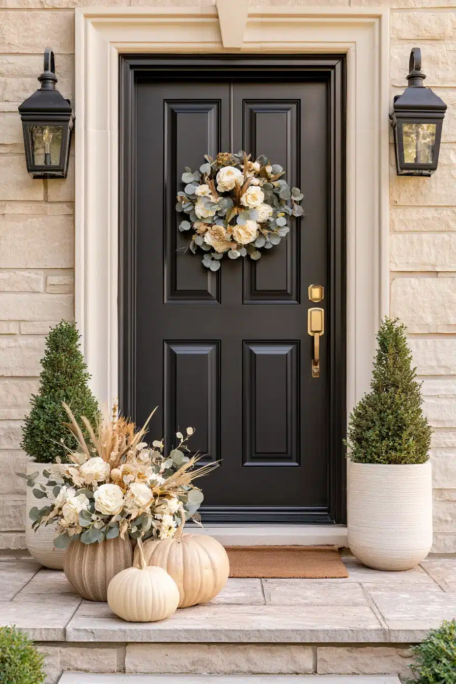 27 Beautiful Fall Wreaths for a Warm and Welcoming Autumn Front Door