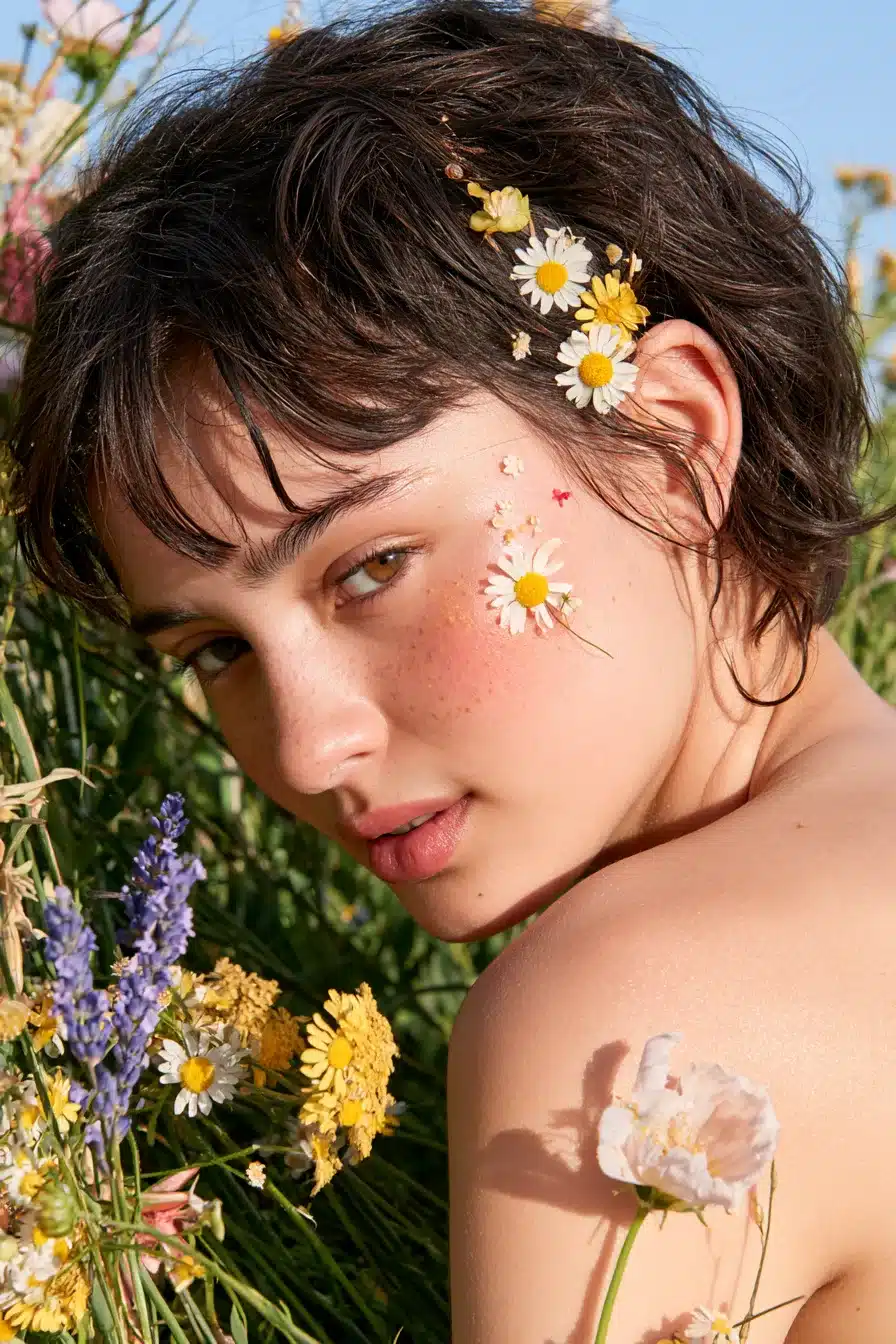 27 Charming Short Cottagecore Hairstyles for a Dreamy Romantic Look