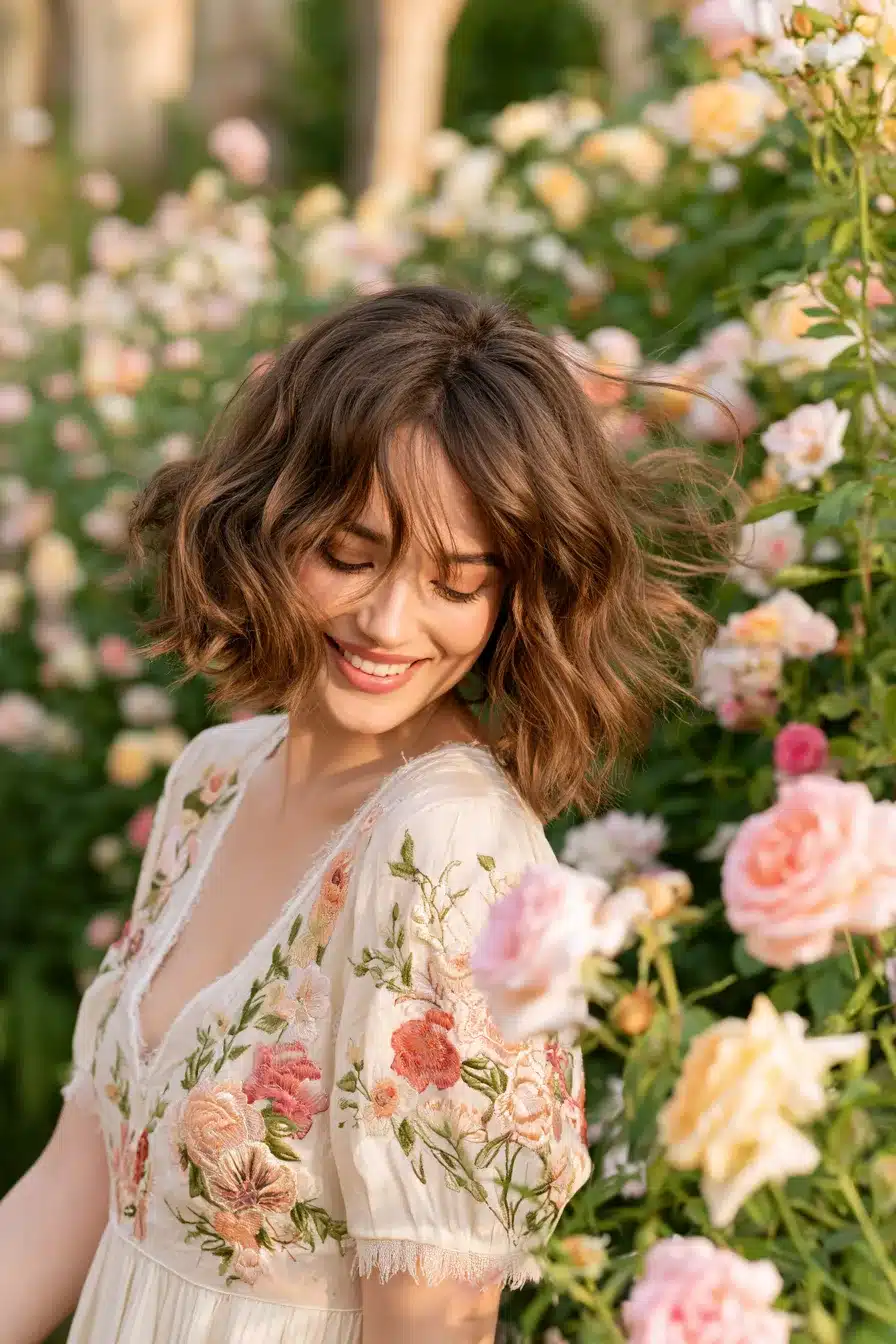 27 Charming Short Cottagecore Hairstyles for a Dreamy Romantic Look
