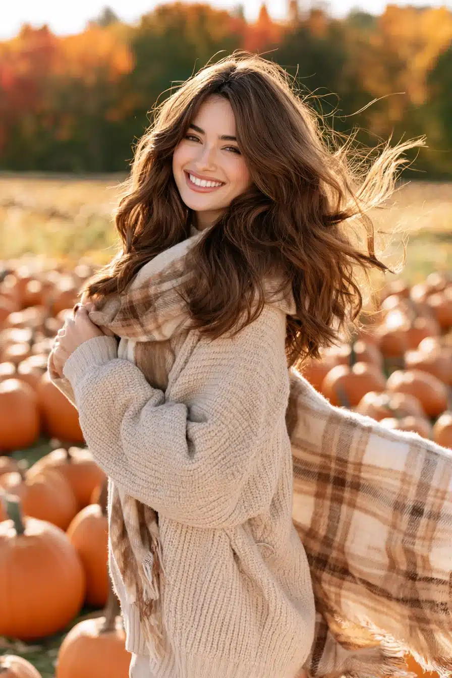 27 Beautiful Hairstyles for Autumn That Create a Cozy Seasonal Look