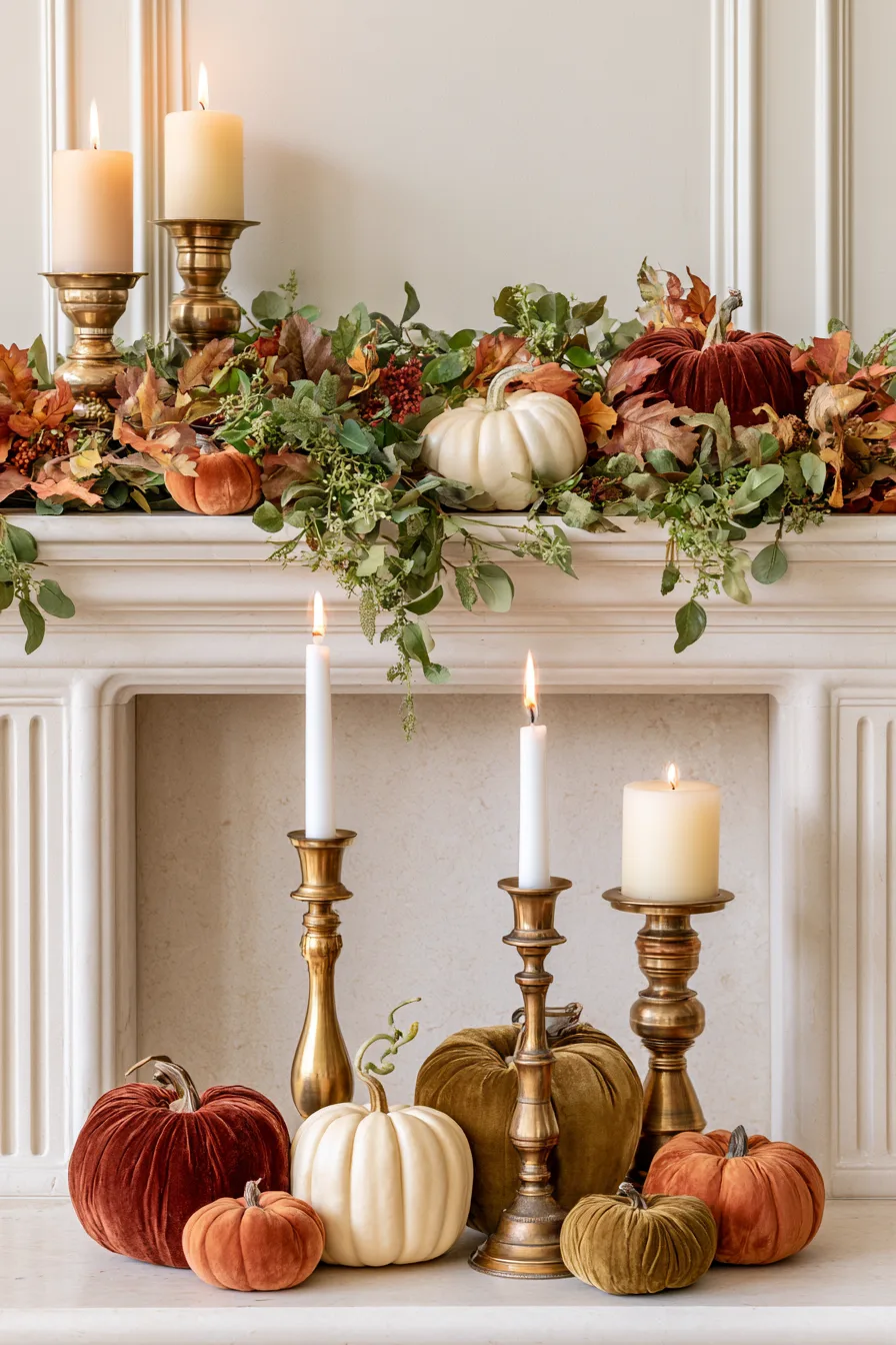 27 Autumn Fireplace Decor Ideas for a Warm Cozy Home