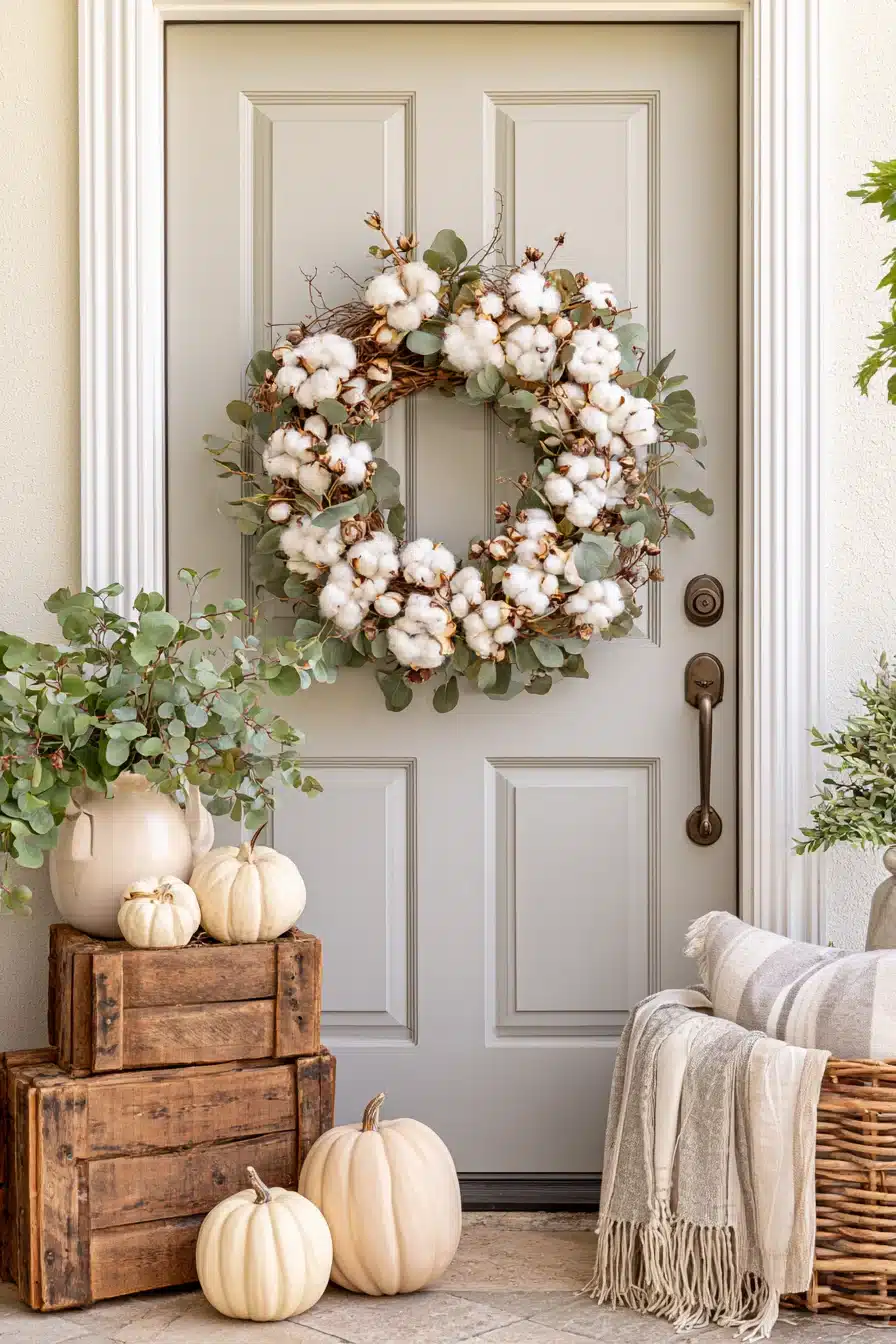 27 Beautiful Fall Wreaths for a Warm and Welcoming Autumn Front Door