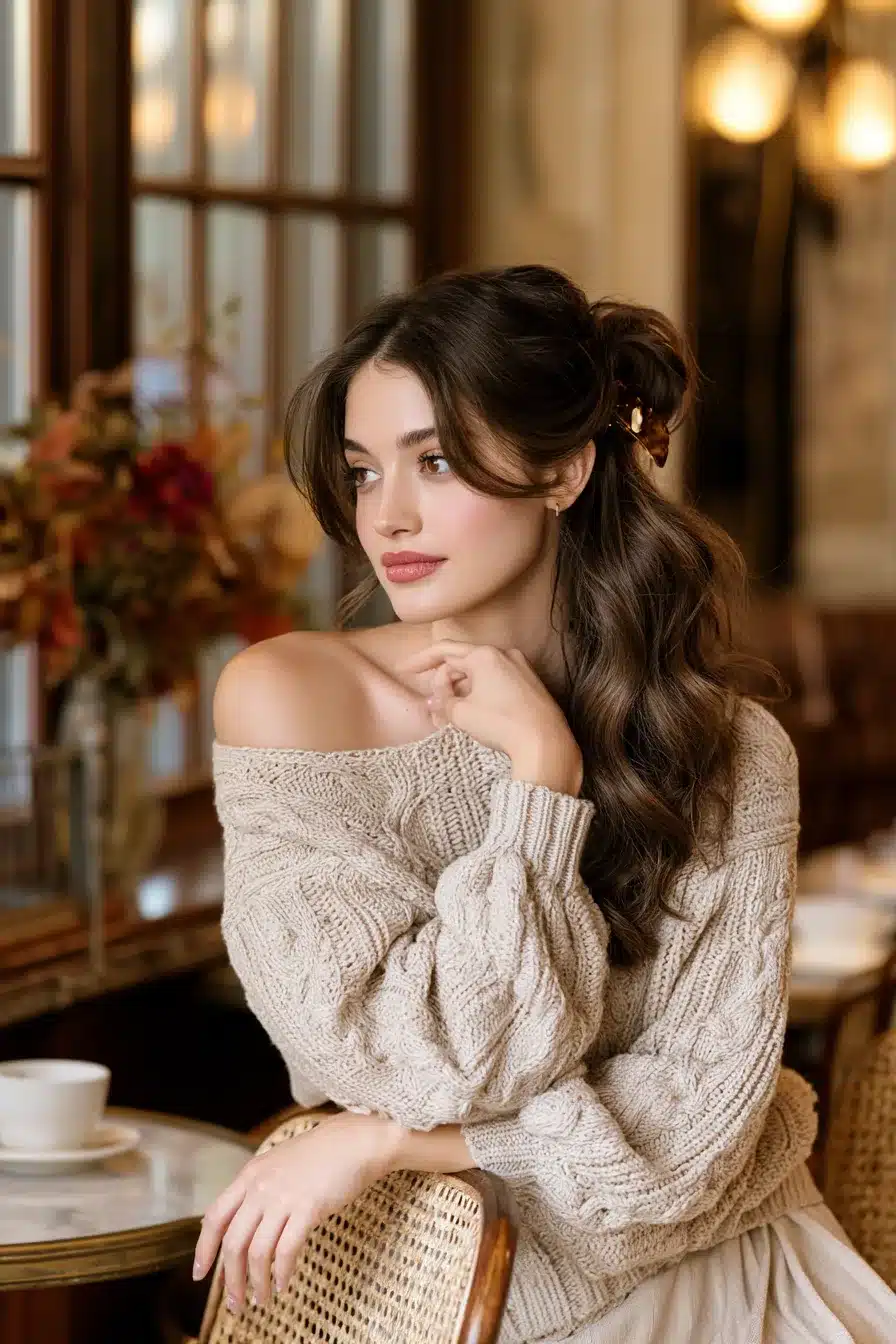 27 Cute Autumn Hairstyles for a Cozy Seasonal Look