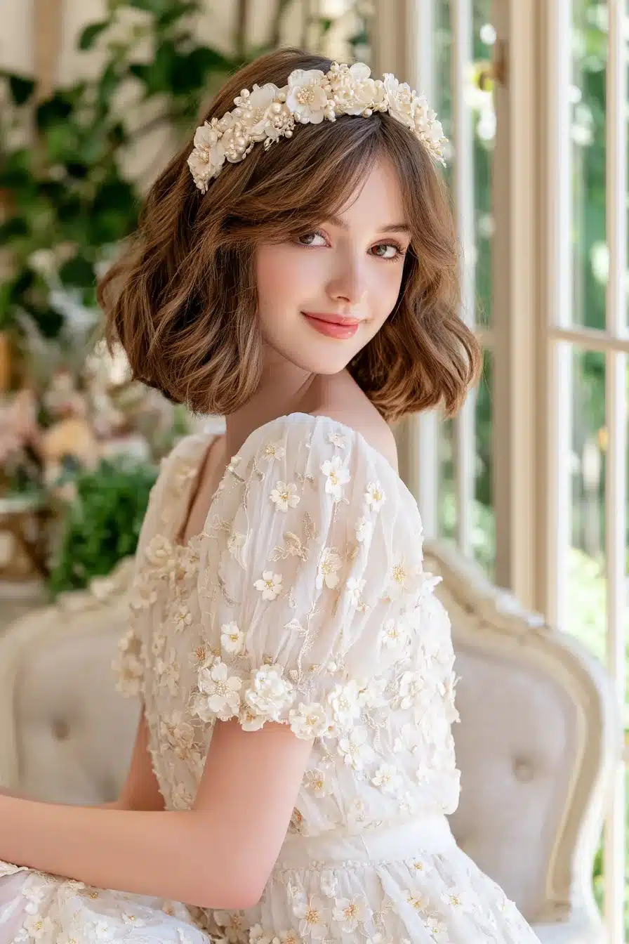 27 Charming Short Cottagecore Hairstyles for a Dreamy Romantic Look