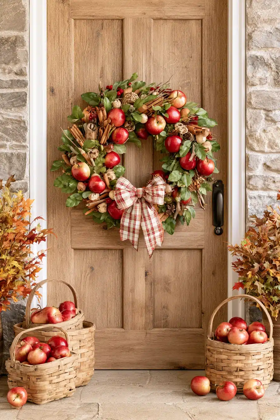 27 Beautiful Fall Wreaths for a Warm and Welcoming Autumn Front Door