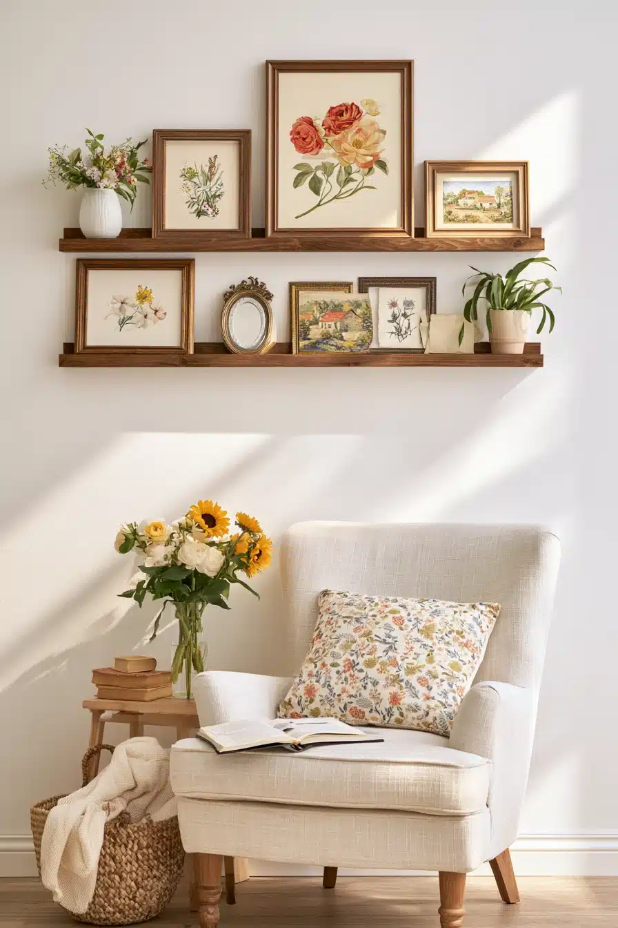 27 Dreamy Cottagecore Wall Decor Ideas for a Charming Romantic Home