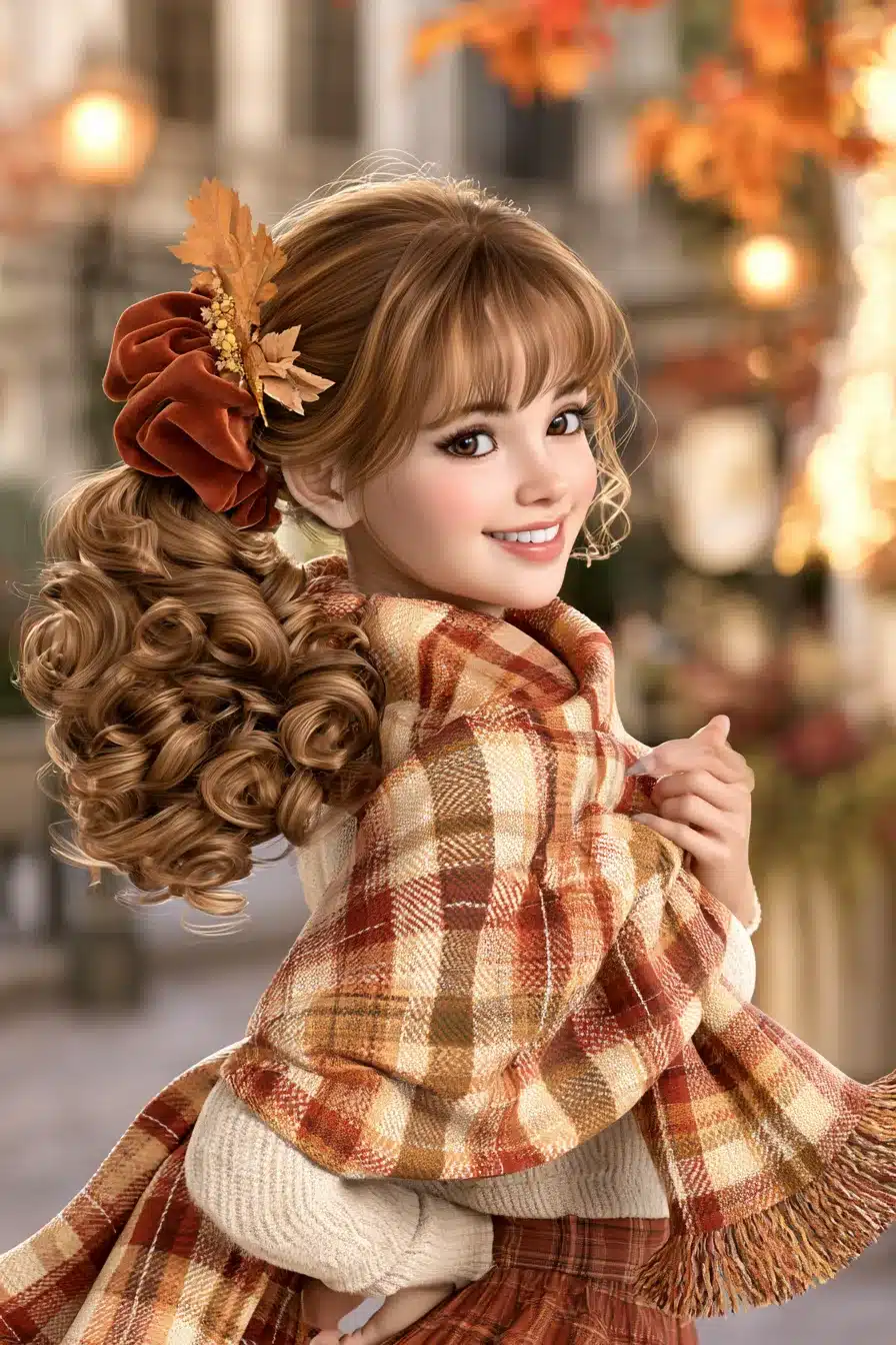 27 Cute Autumn Hairstyles for a Cozy Seasonal Look