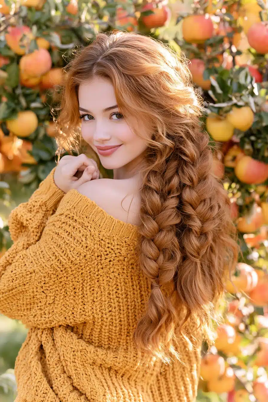 27 Beautiful Hairstyles for Autumn That Create a Cozy Seasonal Look
