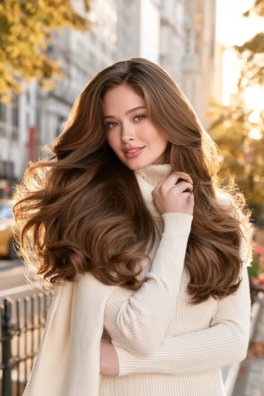 27 Beautiful Hairstyles for Autumn That Create a Cozy Seasonal Look