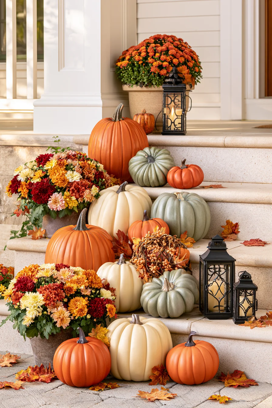 27 Outdoor Fall Decorations That Create a Warm Seasonal Welcome