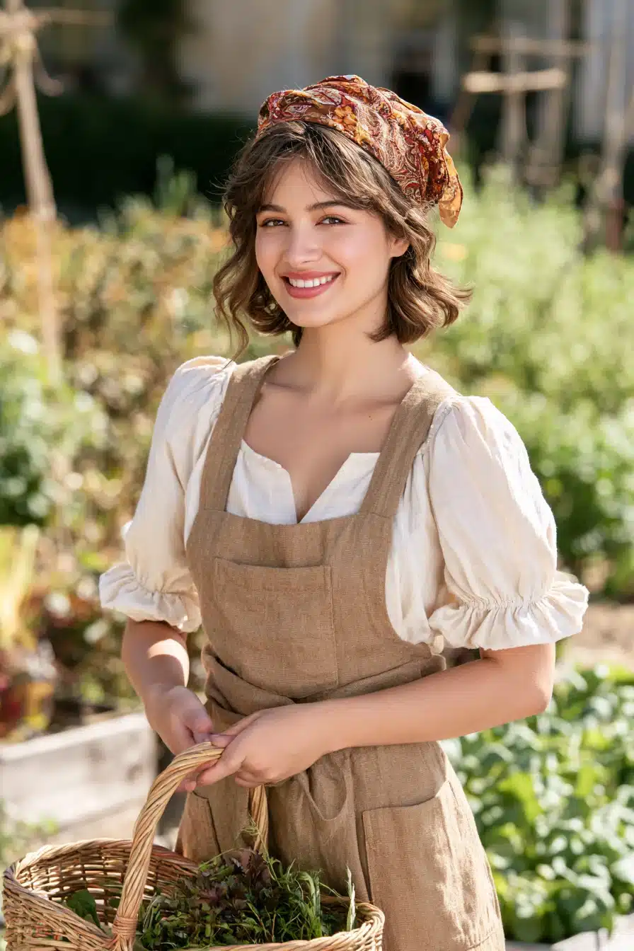 27 Charming Short Cottagecore Hairstyles for a Dreamy Romantic Look
