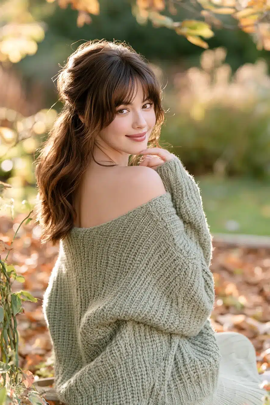 27 Beautiful Hairstyles for Autumn That Create a Cozy Seasonal Look
