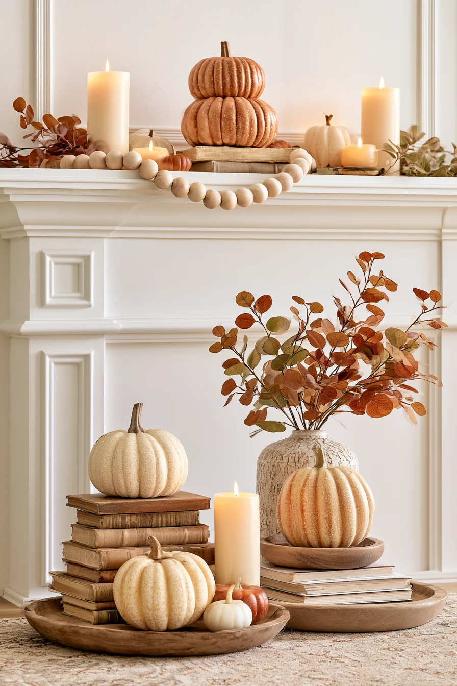 27 Autumn Fireplace Decor Ideas for a Warm Cozy Home