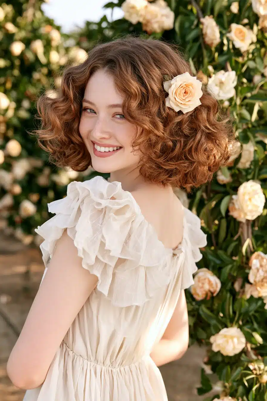 27 Charming Short Cottagecore Hairstyles for a Dreamy Romantic Look
