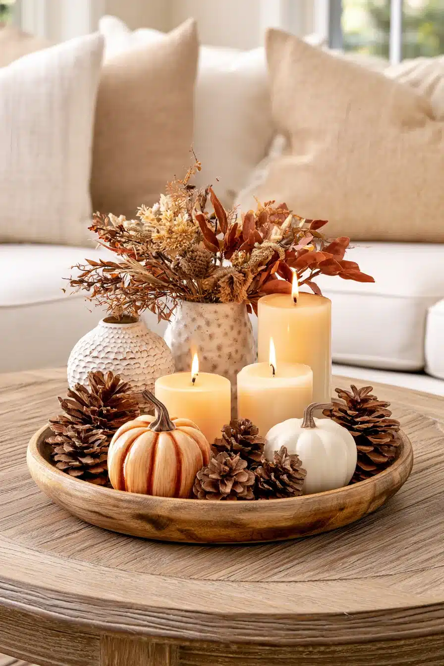 27 Cozy Fall Living Room Decor Ideas for a Warm Seasonal Home