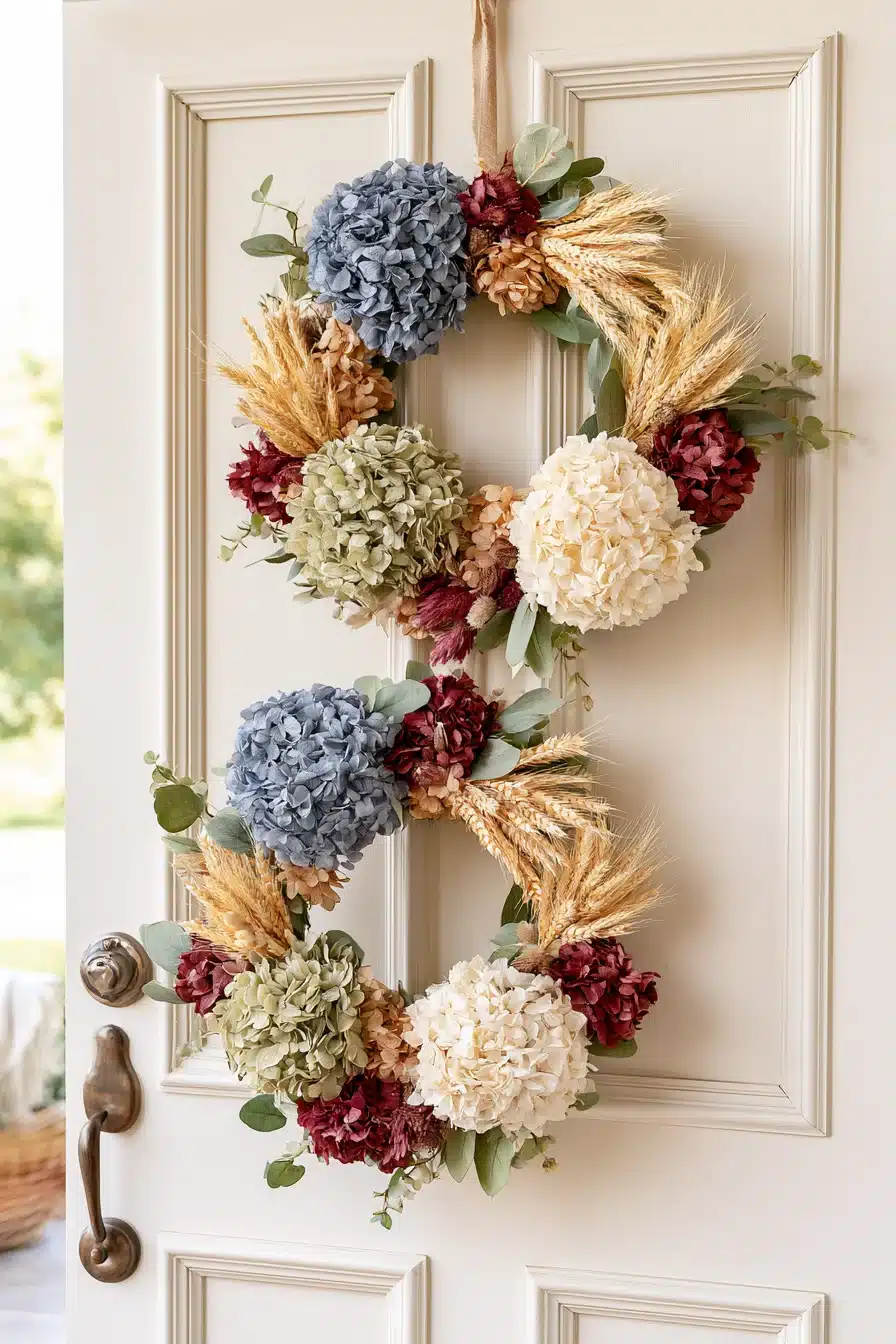 27 Beautiful Fall Wreaths for a Warm and Welcoming Autumn Front Door