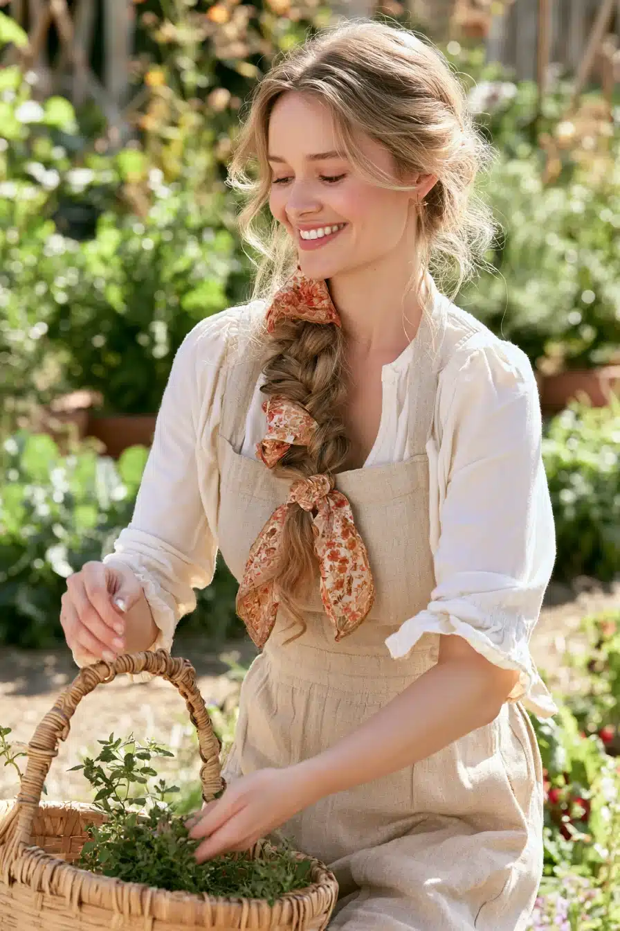 27 Dreamy Cottagecore Hairstyles for a Romantic Natural Look