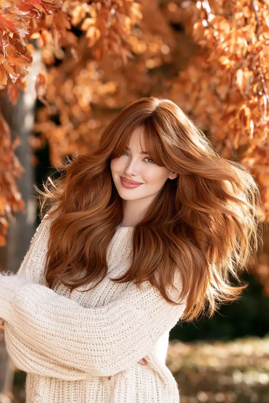 27 Beautiful Hairstyles for Autumn That Create a Cozy Seasonal Look