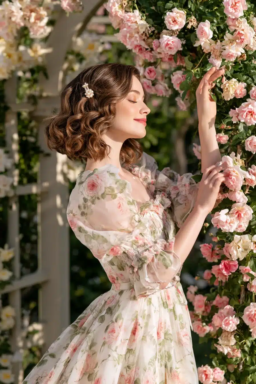27 Charming Short Cottagecore Hairstyles for a Dreamy Romantic Look