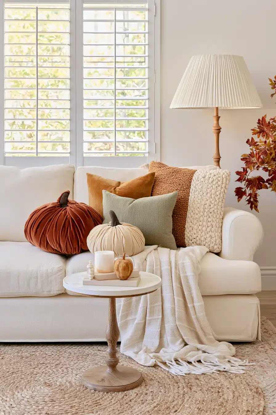 27 Cozy Fall Living Room Decor Ideas for a Warm Seasonal Home