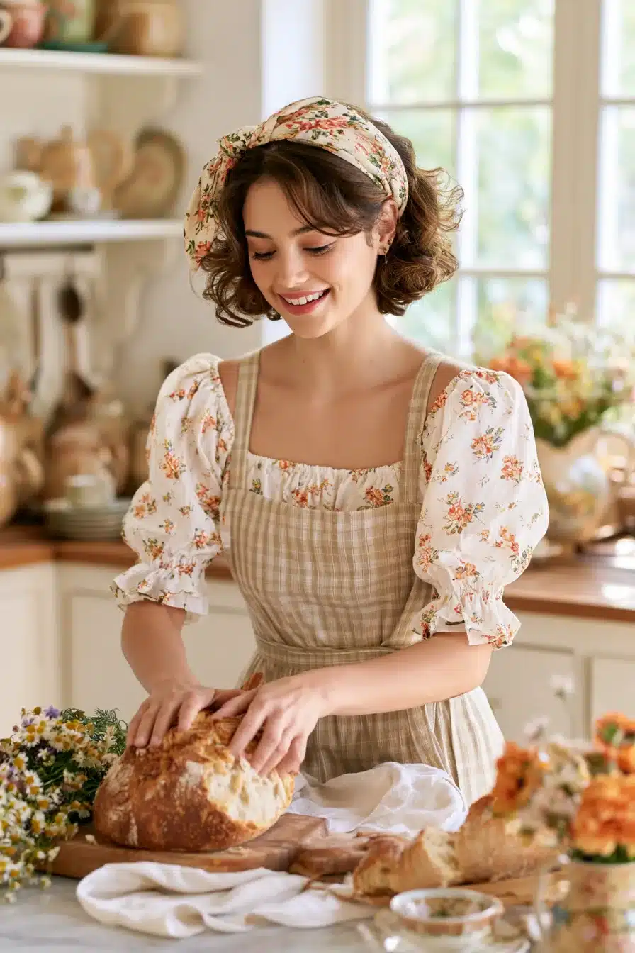 27 Charming Short Cottagecore Hairstyles for a Dreamy Romantic Look