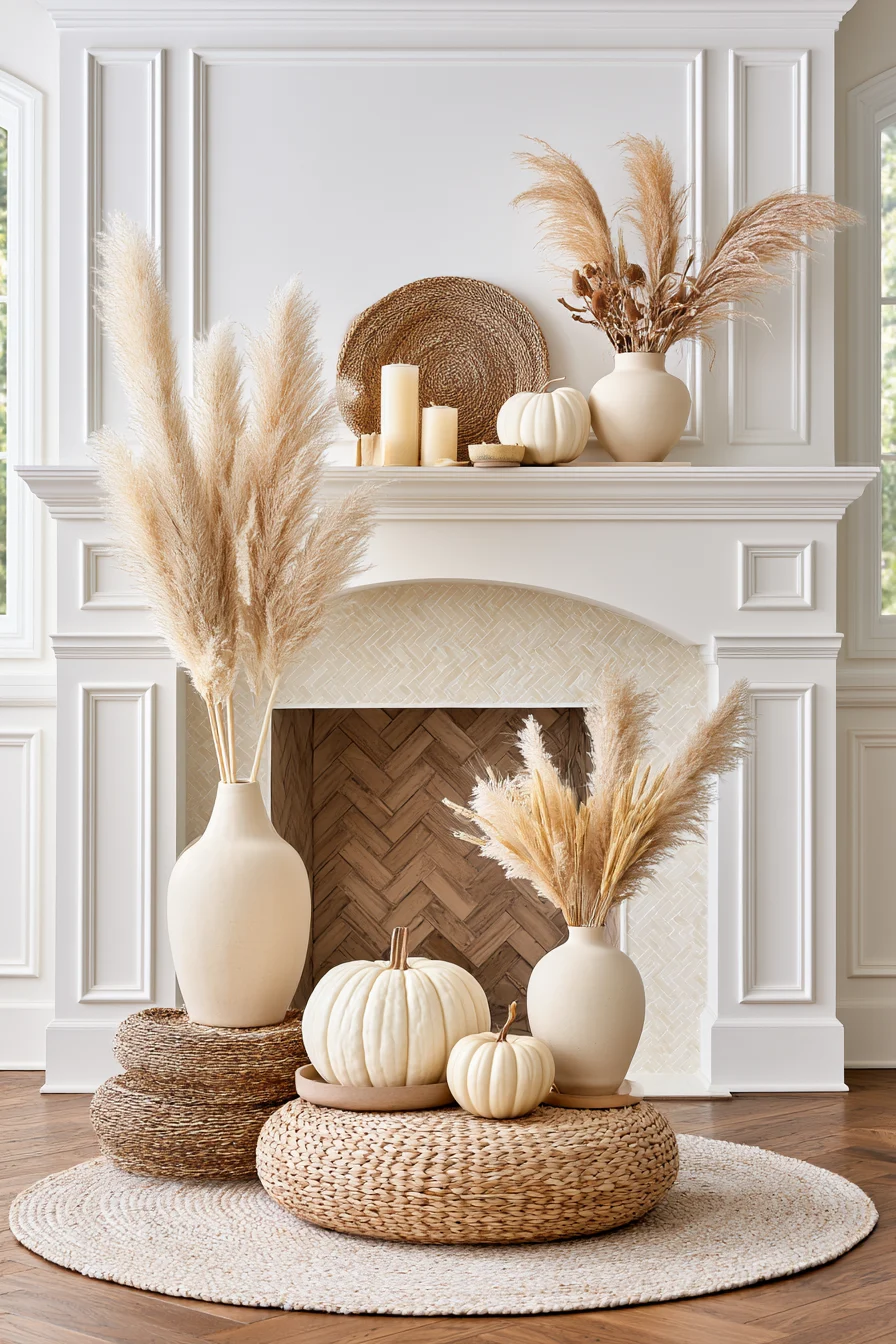 27 Autumn Fireplace Decor Ideas for a Warm Cozy Home