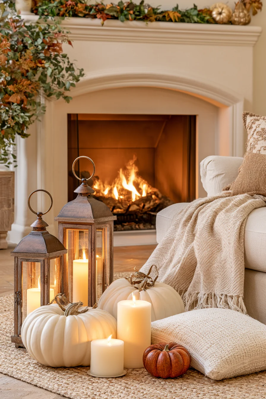 27 Autumn Fireplace Decor Ideas for a Warm Cozy Home