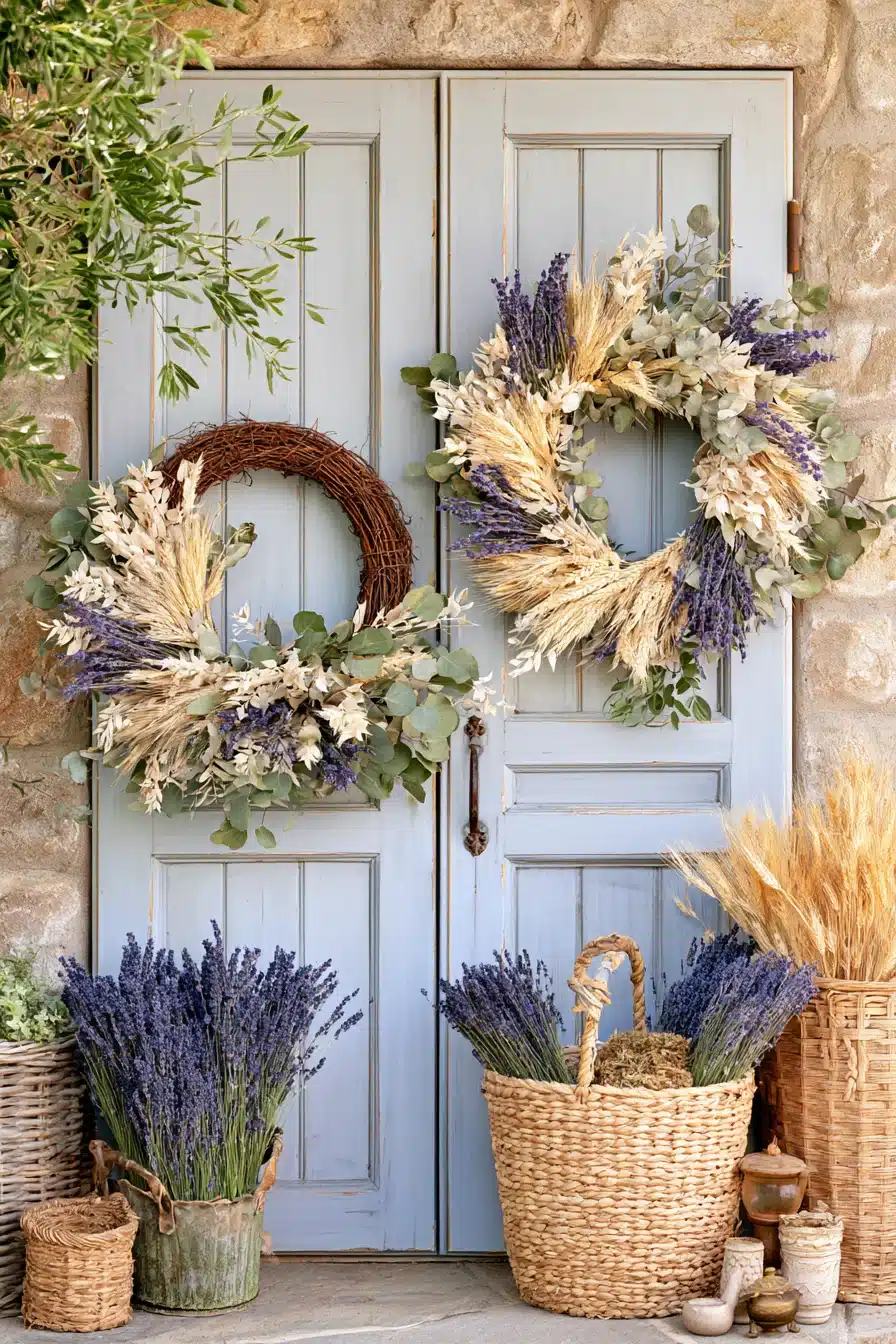 27 Beautiful Fall Wreaths for a Warm and Welcoming Autumn Front Door