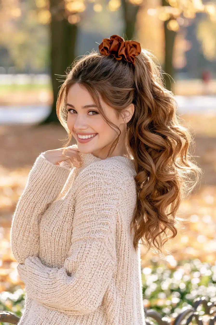 27 Cute Autumn Hairstyles for a Cozy Seasonal Look