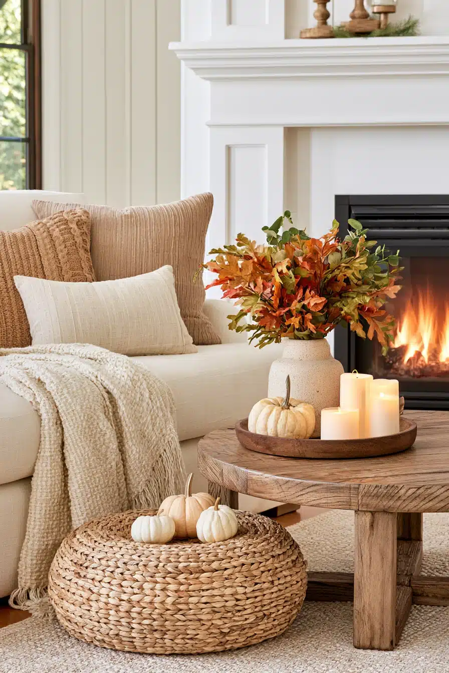27 Cozy Fall Living Room Decor Ideas for a Warm Seasonal Home