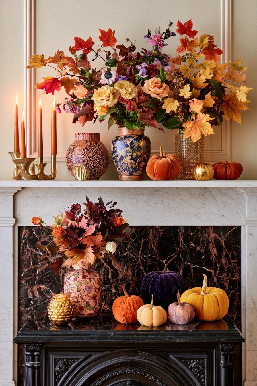 27 Autumn Fireplace Decor Ideas for a Warm Cozy Home