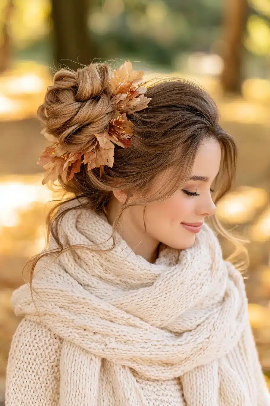 27 Cute Autumn Hairstyles for a Cozy Seasonal Look