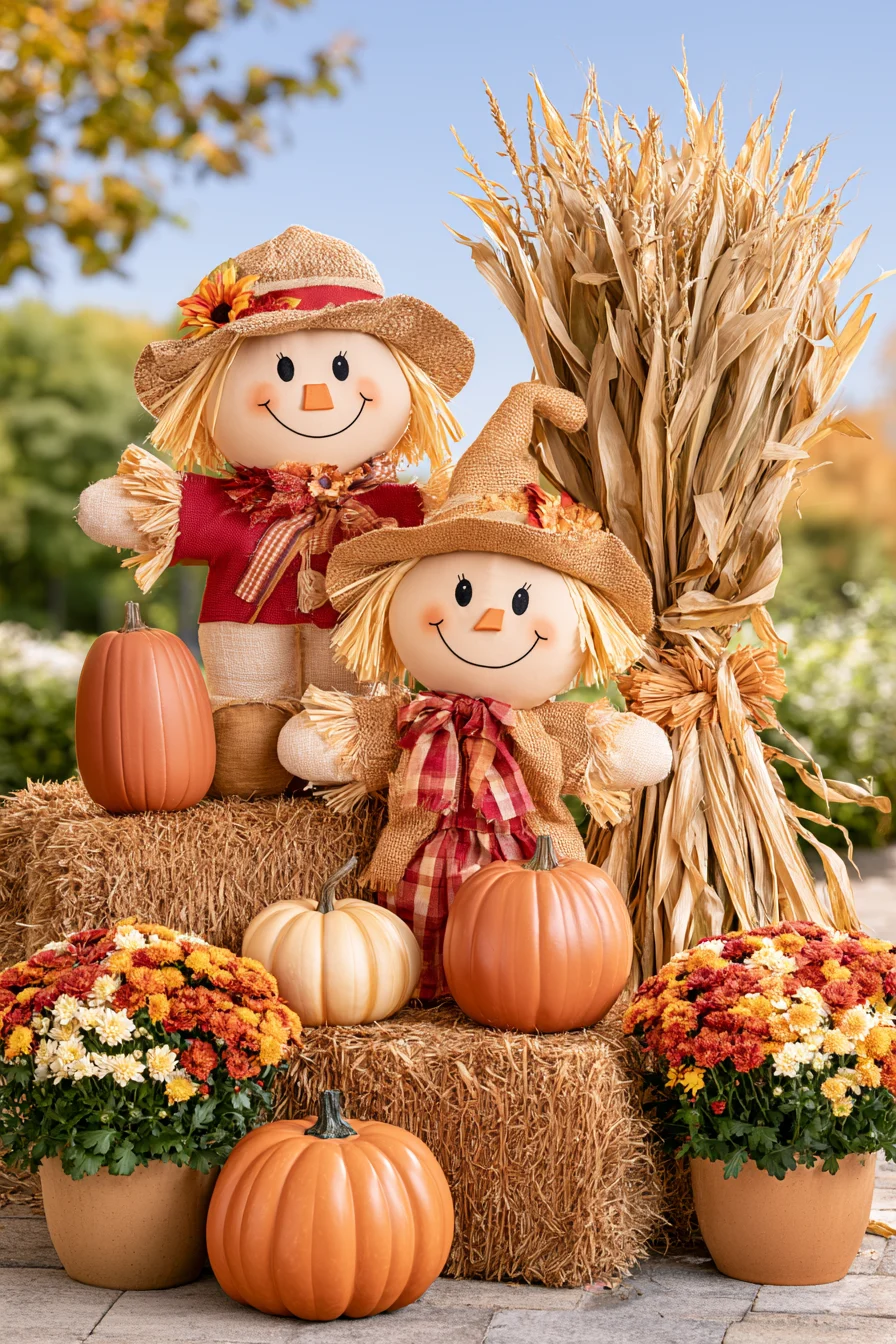 27 Outdoor Fall Decorations That Create a Warm Seasonal Welcome