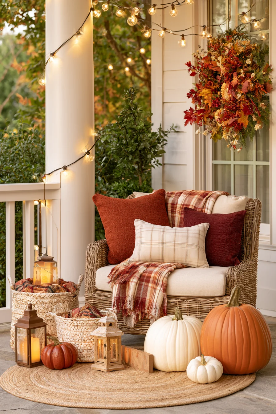 27 Outdoor Fall Decorations That Create a Warm Seasonal Welcome