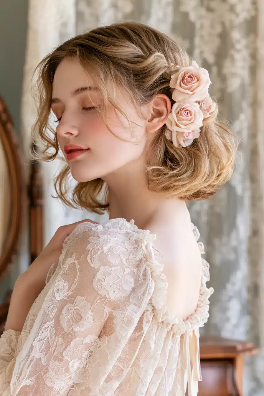 27 Charming Short Cottagecore Hairstyles for a Dreamy Romantic Look