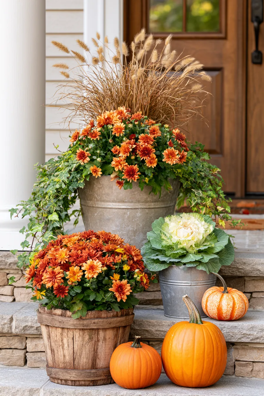 27 Outdoor Fall Decorations That Create a Warm Seasonal Welcome