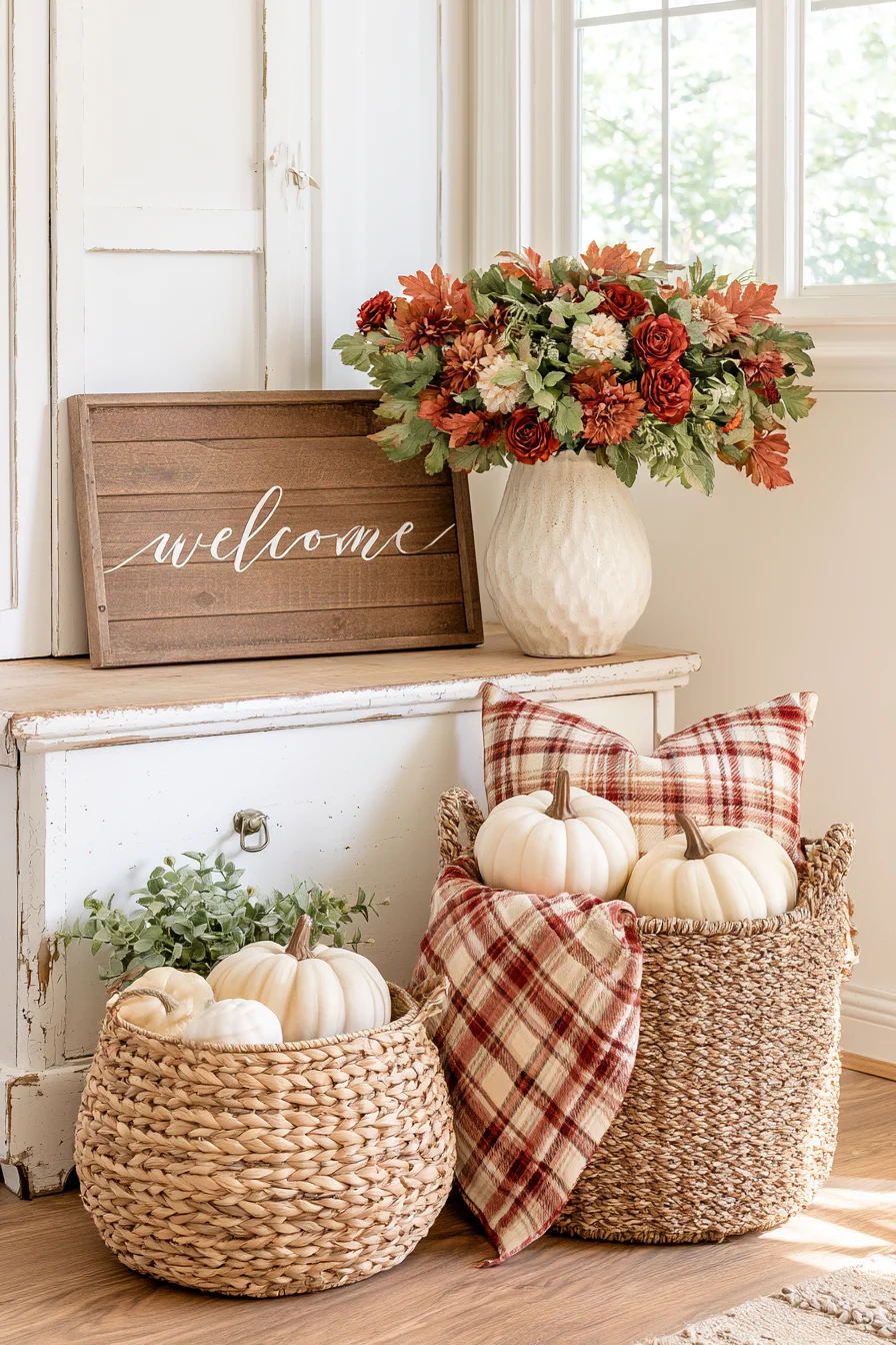 27 Cozy Cottage Fall Decor Ideas for a Warm Seasonal Home