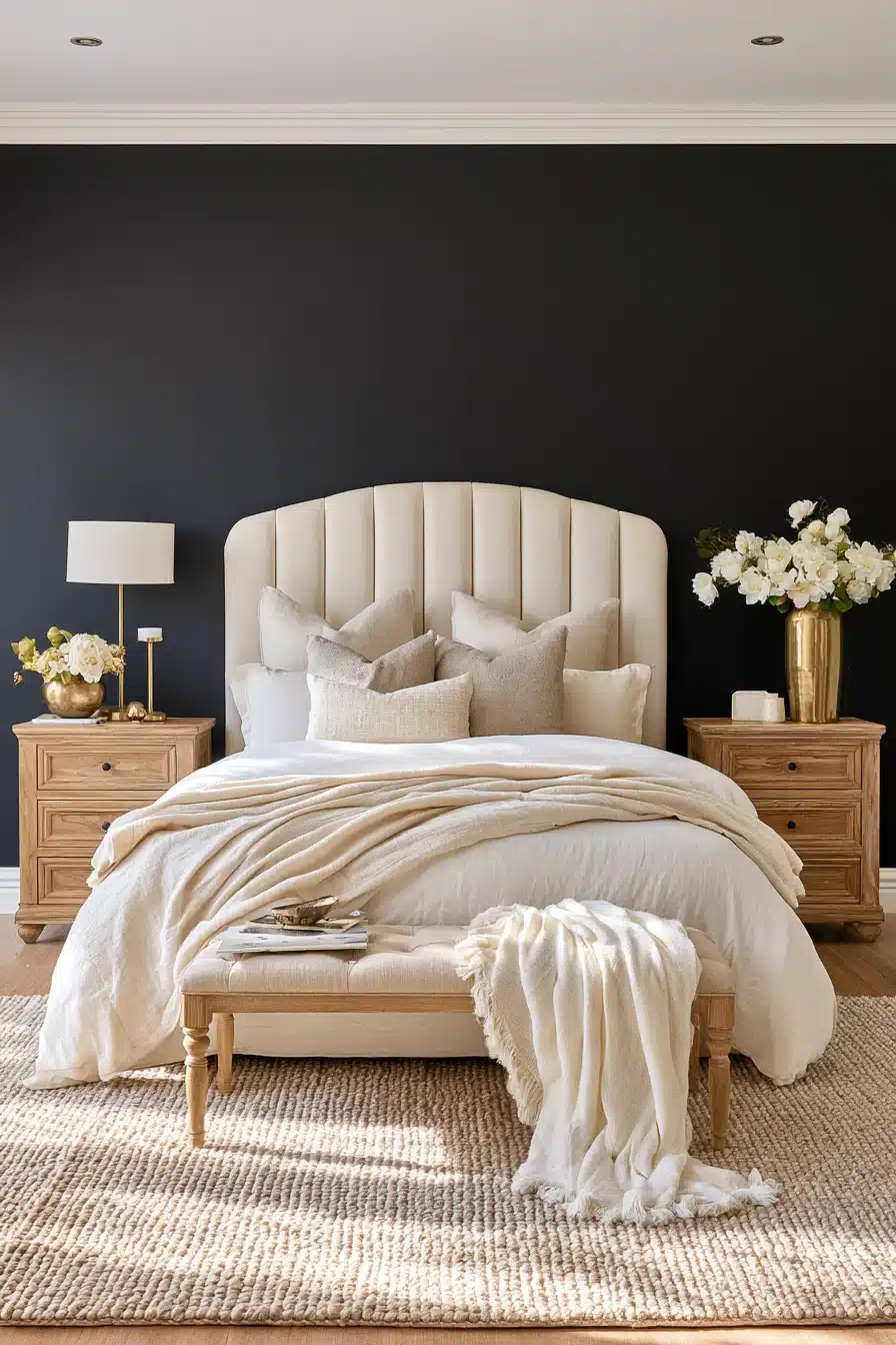 27 Stunning Black Accent Wall Bedroom Ideas For A Bold And Cozy Space
