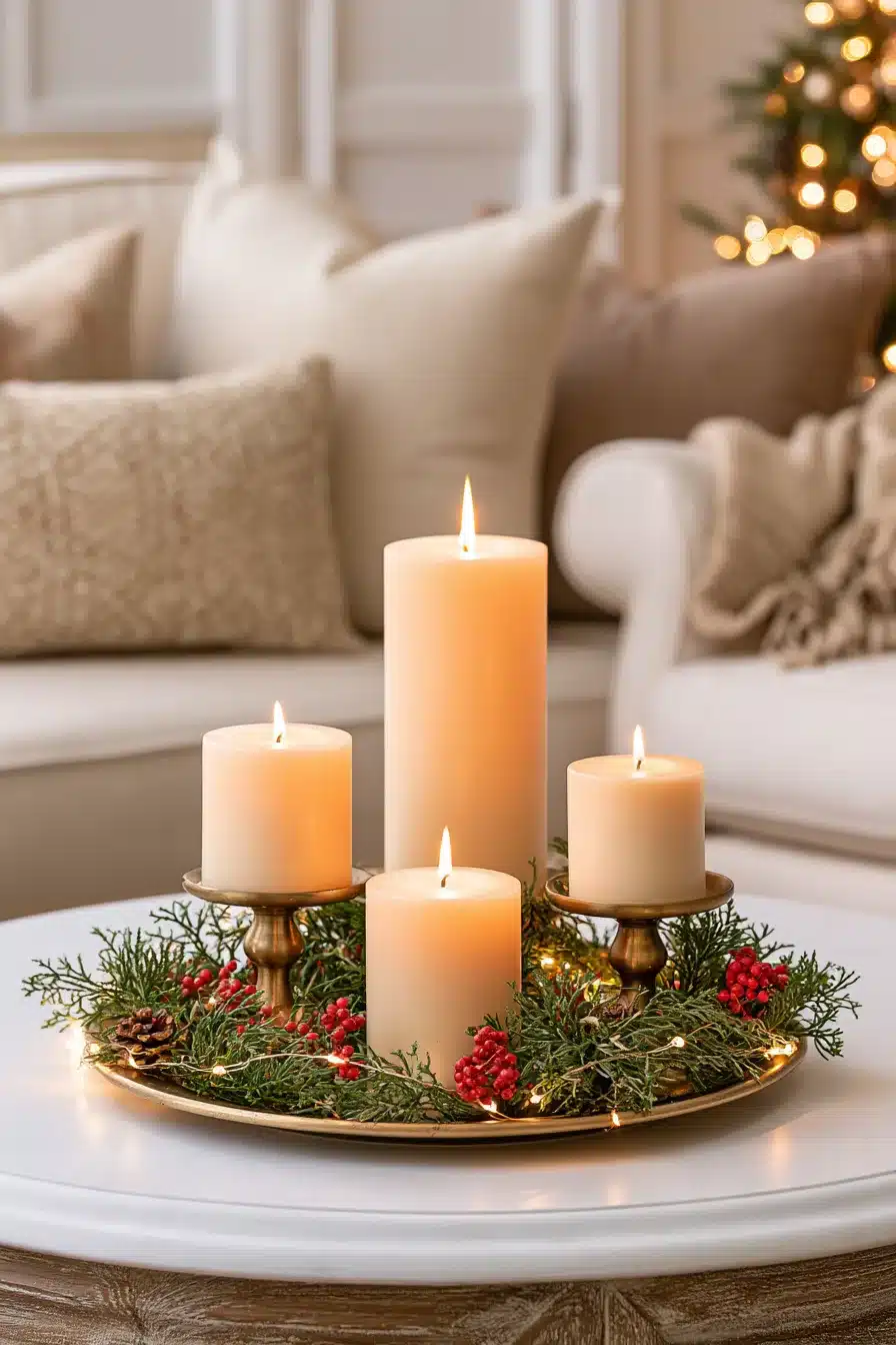 27 Christmas Coffee Table Decor Ideas For A Cozy And Festive Home