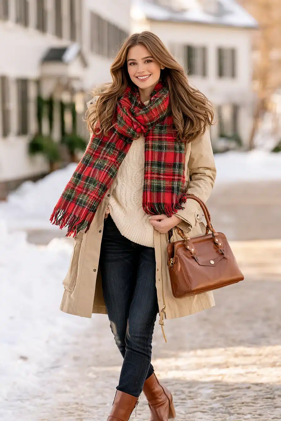 27 Cozy Winter Outfits With Scarves That Look Effortlessly Stylish