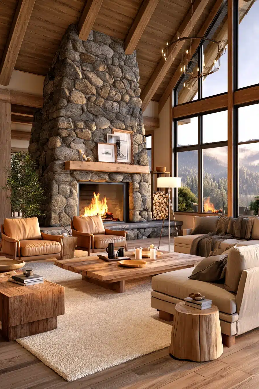 27 Cozy Mountain Cabin Decor Ideas for a Warm Rustic Retreat